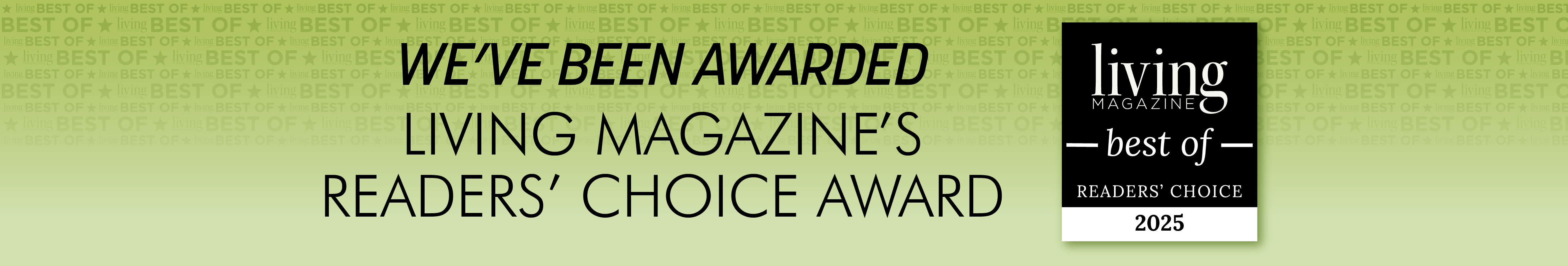 Living Magazine Readers Choice Best of 2025